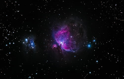 nebulosa a la galàxia, galàxia amb estrelles, espai profund, llum, cel, nit, estrella, estrella - espai, astronomia, espai, galàxia, cap gent, naturalesa, exploració espacial, constel · lació, a l'aire lliure, blau, bellesa a la natura, brillant, escenics - natura, exploració, telescopi d’astronomia, color rosa, porpra, 5K, CC0, domini públic, lliure de regalies
