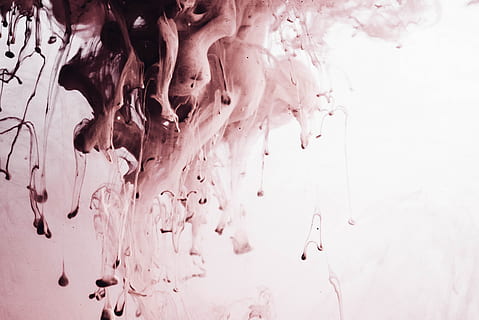 pittura astratta, pittura schizzata marrone, Marrone, pittura, astratto, sfondi, rosso, far cadere, strutturato, colore rosa, liquido, nessuno, acqua, in casa, avvicinamento, natura, girato in studio, inchiostro, movimento, dissoluzione, albero, la tranquillità, bellezza nella natura, subacqueo, pianta, modello, freschezza, 5K, CC0, dominio pubblico, privo di copyright