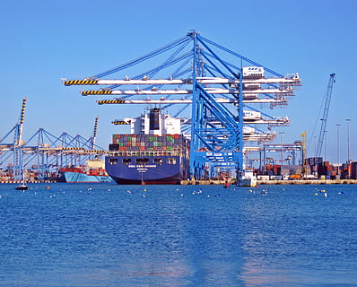 photo, shoot, blue, metal cargo shipment, blue metal, cargo, shipment, dock, ship, container, port, boat, vessel, sea, transportation, harbor, transport, industry, shipping, water, ocean, freight, trade, industrial, import, export, business, nautical, commercial, logistic, crane, loading, delivery, shipping container, sky, bay, maritime, derek, international, marine, terminal, goods, freighter, wharf, large, pier, equipment, freight Transportation, cargo Container, commercial Dock, container Ship, crane - Construction Machinery, nautical Vessel, industrial Ship, mode of Transport, trading, unloading, architecture, machinery, mode of transportation, outdoors, no people, sailboat, 2K