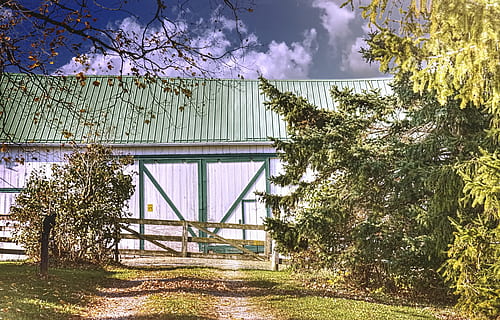 lade, rustik, staldene, ohio, digital kunst, landdistrikterne, naturskøn, Land, landskabet, landskab, skur, skure, gård, gårde, landbrug, landbrugs, stuehus, Champaign, region, americana, Foto, fotografi, struktur, strukturer, sturgell, william sturgell, bill sturgell, historisk, hjem indretning, bygninger, skyer, himmel, træ, træer, overskyet, ukrudt, champaign county, Urbana, plante, natur, arkitektur, bygget struktur, sky - himmel, vækst, dag, ingen mennesker, skønhed i naturen, udendørs, blomst, vand, blomstrende plante, rejsemål, afdeling, friskhed, bygning udvendig, arkitektoniske kolonne, 5K, CC0, offentligt domæne, royaltyfrie
