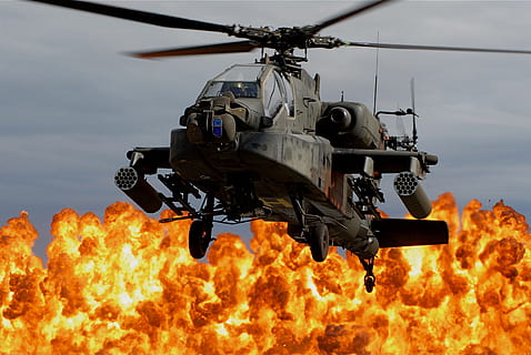 grå, apache helikopter, flammende, brand baggrund, sort, Kamp fly, flammer, helikopter, ild, eksplosion, krig, apache helo, hær, apache, chopper, helo, svæver, dramatisk, militær, luftfartøj, transportmidler, flåde, flamme, transportform, flyvende, natur, himmel, bevægelse, luftvåben, bevæbnede styrker, brænding, brand - naturligt fænomen, fly, ingen mennesker, luftfartsindustrien, udendørs, regering, 2K, CC0, offentligt domæne, royaltyfrie