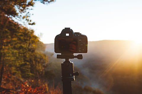 poc profund, focalitzar la fotografia, negre, càmera dslr, aconseguir el tret, tir, trípode, càmera, tecnologia, càmera - equip fotogràfic, a l'aire lliure, naturalesa, lent - instrument òptic, cel, temes de fotografia, cap gent, dia, llum solar, equip fotogràfic, arbre, posta de sol, centrar-se en primer pla, planta, sol, càmera digital, activitat, bellesa a la natura, càmera slr, càmera de vídeo domèstica, 5K, CC0, domini públic, lliure de regalies
