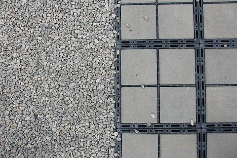 acera, losas, Guijarro, cuadrado, nadie, antecedentes, día, transporte, modelo, directamente arriba, gran grupo de objetos, arquitectura, al aire libre, vista de alto ángulo, fotograma completo, industria, envase, estructura construida, texturizado, la carretera, de cerca, hormigón, gris, abundancia, 4K, CC0, dominio público, libre de derechos