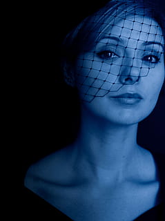 woman, wearing, black, face, net, black face, women, people, one Person, human Face, females, portrait, dark, black Background, beauty, beautiful, caucasian Ethnicity, young Adult, adult, one woman only, only women, adults only, beautiful woman, looking at camera, headshot, studio shot, indoors, front view, close-up, young women, body part, cut out, copy space, contemplation, hairstyle, 5K