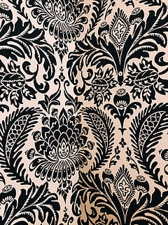 hvit, svart, damask tekstil, floral, illustrasjon, design, bakgrunns, mønster, skrive ut, tistel, crest, detalj, tekstur, merke, Kunst, blomst, bakgrunn, blomstermønster, svart farge, full ramme, innendørs, gjentakelse, ingen folk, tekstil, plante del, dekorasjon, blad, nærbilde, kreativitet, sømløs mønster, kunst og Håndverk, høy vinkel visning, luksus, 4K, CC0, offentlig domene, opphavsrett gratis