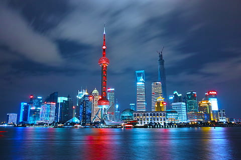 architektonisch, fotografieren, angezündet, Stadt Himmel, Skyline-Fotografie, orientalisch, Turm, China, Blau, Himmel, Foto, Raumnadel, Nadel Turm, tagsüber, Licht, Gebäude, Wolkenkratzer, Nacht-, städtische Skyline, Stadtbild, die Architektur, berühmter Platz, städtische Szene, shanghai, Pudong, Asien, Fluss, China - Ostasien, Innenstadt, Stadt, Geschäft, modern, orientalischer Perlenturm - Shanghai, Dämmerung, Huangpu Fluss, Gebäudehülle, gebaute Struktur, Reflexion, Bürogebäude, beleuchtet, lujiazui, Reise, der Damm, Jin Mao Turm, Stadt leben, Öl Industrie, Industrie, Raffinerie, Kraftstoff- und Stromerzeugung, Bürogebäude außen, Wasser, Landschaft, Transport, Natur, Reiseziele, keine Leute, draußen, Finanzviertel, 4K, CC0, gemeinfrei, lizenzfrei
