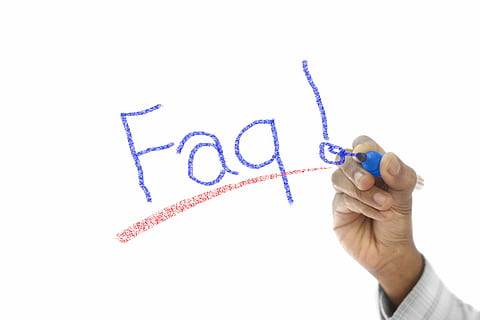 person, writing, faq!, text, faq, help, support, questions, service, draw, pen, hand, whiteboard, transparent wipe board, visual screen, business, business person, businessman, handwriting, drawing - Activity, human Hand, felt Tip Pen, human body part, indoors, copy space, one person, white background, western script, communication, holding, studio shot, writing instrument, close-up, adult, finger, message, 5K, CC0, public domain, royalty free