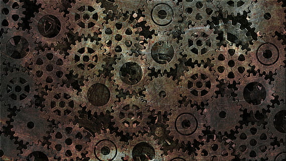 fond d'écran des engrenages mécaniques, texture, modèle, Contexte, abstrait, industrie, l'horloge, roue dentée, mécanisme, temps, unique, entier, la relation, vieux, antique, rouille, acier, Tension, travail, les plantes, métal, dessin, schème, fermer, élément, bras de levier, la vitesse, rotation, rond, les dents, mécanique, h, est devenu, cassé, plein cadre, arrière-plans, personne, conception, Forme géométrique, à l'intérieur, cercle, forme, textile, décoration, texturé, trou, motif floral, construction de murs, altéré, structure construite, 4K, CC0, domaine public, libre de droits