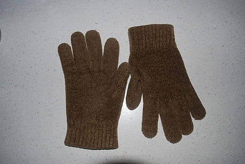 glove, gloves, wool, hand, mitten, knit, pair, human hand, human body part, indoors, shadow, communication, people, body part, studio shot, nature, wall - building feature, close-up, day, unrecognizable person, protective glove, gray, human representation, 720P, CC0, public domain, royalty free
