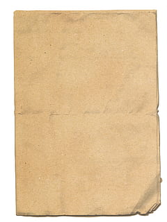 fold beige paper, paper, rough, folded, sheet, dirty, ragged, texture, aged, old, brown, blank, torn, old-fashioned, isolated, backgrounds, page, cut out, copy space, white background, document, retro styled, dirt, letter, stained, communication, crumpled, antique, textured, damaged, no people, note pad, message, 2K, CC0, public domain, royalty free
