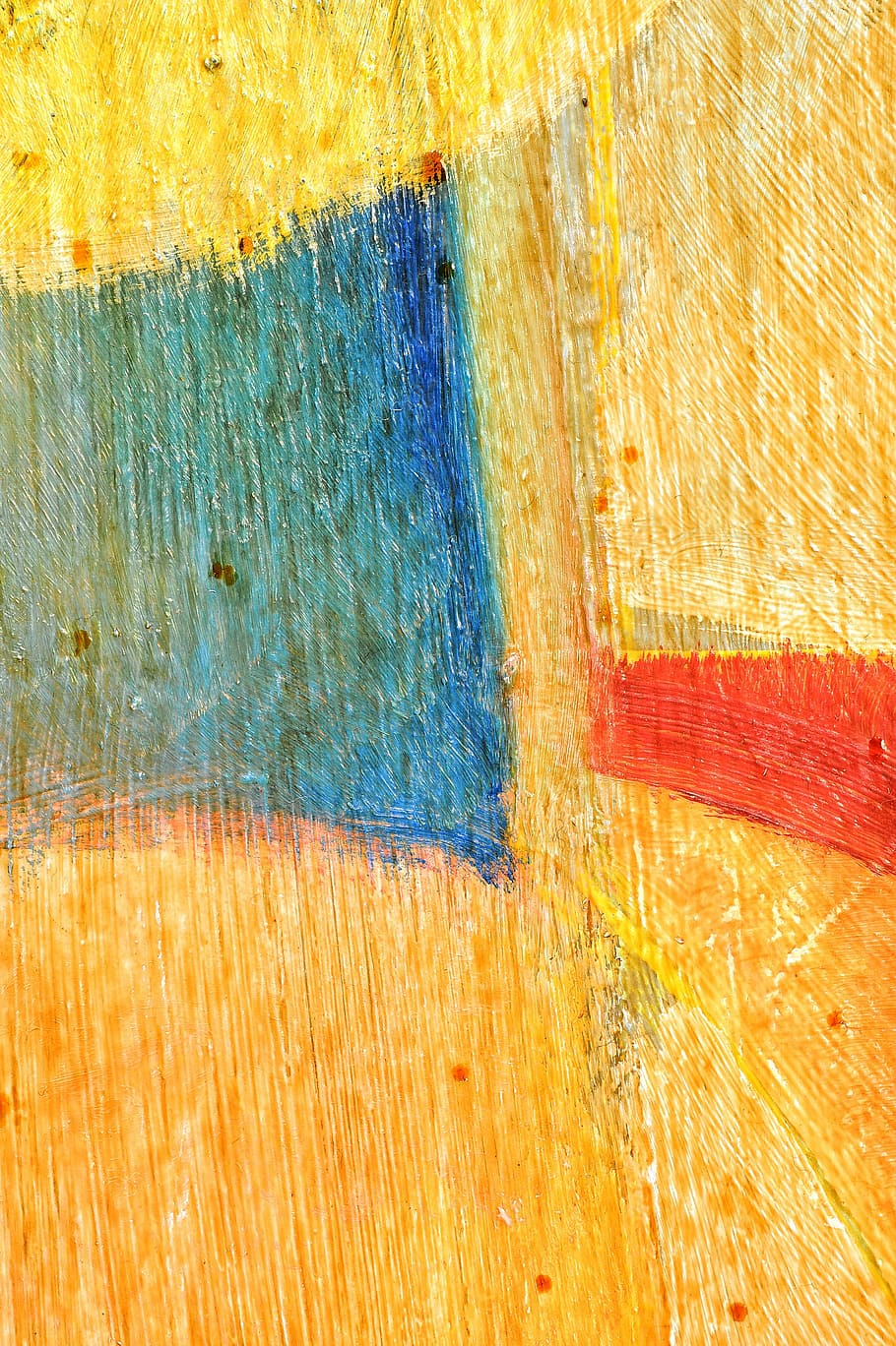 blu, giallo, astratto, pittura, il quadro, disegno, colore, struttura, dipingere, parete, tinte, grafica, pastelli, artista, sfondi, strutturato, multicolore, pennellata, colore saturo, immagine dipinta, fotogramma intero, arte e artigianato, modello, creatività, colore arancione, nessuno, avvicinamento, dipinto, dipinti, colore vibrante, mestiere, pittura ad olio, 4K