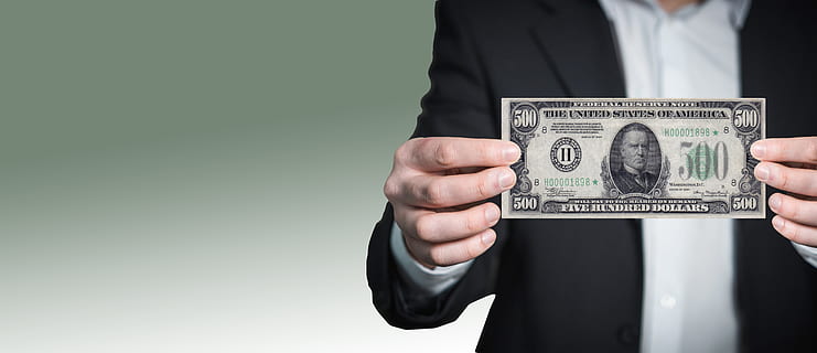person, showing, 500, us, dollar banknote, selective, focus photography, dollar, list, note, office, business, suit, businessman, memory, marketing, time, announcement, finger, information, empty, hand, man, keep, present, presentation, show, offer, currency, money, us-dollar, franklin, seem, bank note, finance, dollar sign, many, funds, financial world, financial crisis, forex, symbol, paper currency, business person, men, males, human body part, adult, studio shot, one person, wealth, holding, human hand, front view, copy space, making money, 5K, CC0, public domain, royalty free