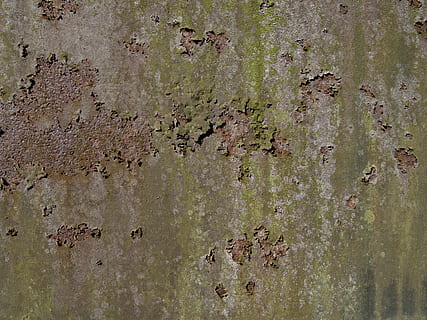 oud, muur, abstract, patroon, desktop, roestig, corrosie, verval, stedelijk, achtergronden, volledig kader, getextureerde, geen mensen, verweerde, muur - bouwfunctie, ruw, groene kleur, detailopname, beschadigde, oververmoeid, pellen, dag, architectuur, ingebouwde structuur, buitenshuis, afwijzen, verslechtering, beton, oppervlakteniveau, 4K, CC0, publiek domein, royaltyvrij