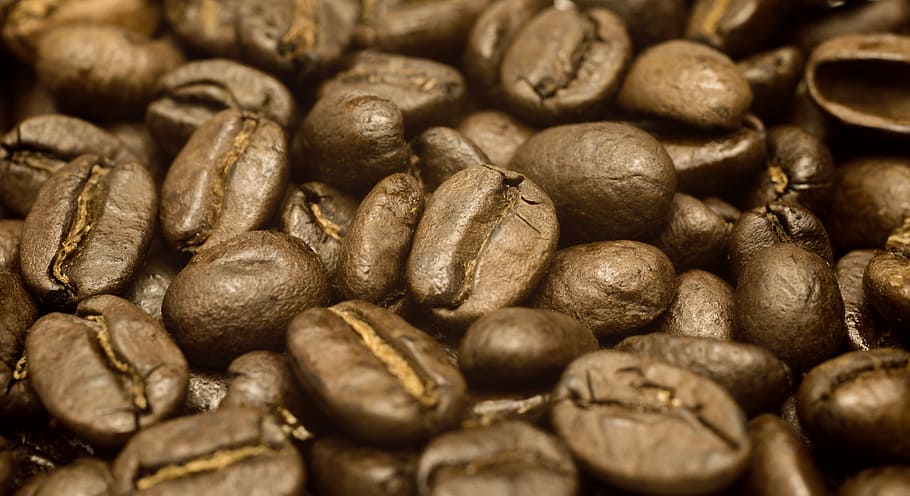 grans de cafè negre, cafè, mongetes, marró, cafeteria, macro, menjar i beguda, menjar, gran grup d'objectes, marc complet, frescor, fons, cafè - beguda, primer pla, natura morta, gra de cafè torrat, abundància, torrat, cap gent, enfocament selectiu, gra de cafè cru, a l'interior, gra de cafè, beure, cafeïna, 5K
