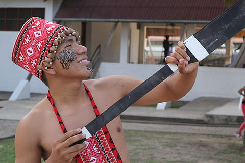 taniec, amazonka, Peru, trzymać, jedna osoba, skupić się na pierwszym planie, dzień, portret, strzał w głowę, architektura, na stojąco, styl życia, przedni widok, prawdziwi ludzie, pas w górę, spędzania wolnego czasu, na dworze, chustka, odzież, patrząc, kobiety, fryzura, 5K, CC0, domena publiczna, darmowe zdjęcia