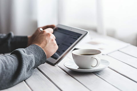 using, tablet, Man, technology, work, hands, business, smartphone, internet, laptop, computer, working, coffee - Drink, people, men, wireless Technology, human Hand, one Person, businessman, cup, table, cafe, communication, occupation, adult, close-up, holding, males, lifestyles, coffee Cup, typing, human body part, one man only, only men, mug, coffee, hand, drink, food and drink, refreshment, connection, indoors, crockery, human limb, 5K