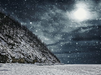 timelapse photography, falling, snows, blizzard, winter, cold, wind, flake, snow, snowfall, snow storms, snow flurry, winter dream, wintry, snowy, snowflakes, icy, forward, snow landscape, frost, snowfield, baikalsee, russia, iced, winter magic, winter mood, wonderland, outdoor, no people, nature, cold temperature, outdoors, ice, snowing, sea, scenics, sky, beauty in nature, scenics - nature, star - space, night, astronomy, tranquility, environment, tranquil scene, star, landscape, frozen, space, star field, snowcapped mountain, space and astronomy, 1080P, CC0, public domain, royalty free