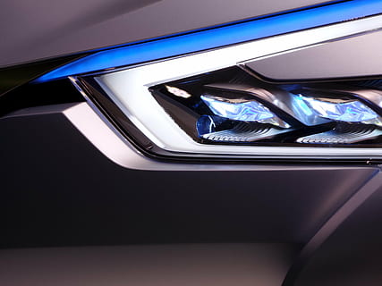 coche, frente, sala de exposición, prototipo, vehículo, automóvil, diseño, transporte, modo de transporte, Vehículo de motor, de cerca, adentro, nadie, moderno, viaje, vehículo terrestre, riqueza, iluminado, tecnología, interior del vehículo, reflexión, futurista, azul, luz - fenómeno natural, lujo, limpiar, 5K, CC0, dominio público, libre de derechos