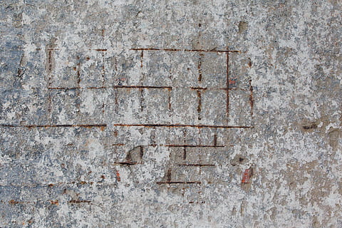 pedra, vell, paret, patró, rau, fons, concret, ciment, expressió, brut, textura, rock, cub, arquitectura, obsoleta, funció de construcció de parets, resistent, estructura construïda, marc complet, cap gent, dia, aspre, primer pla, material de fusta, a l'aire lliure, gris, declivi, espatllat, deteriorament, arruïnat, 5K, CC0, domini públic, lliure de regalies