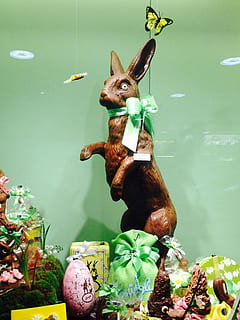 llebre, Pasqua, ou, sprüngli, zurich, suïssa, papallona, animal, temes d'animals, vertebrats, mamífer, cap gent, un animal, art i artesania, animals domèstics, a l'interior, representació animal, representació, mascotes, fauna animal, nacional, naturalesa, dia, aigua, animals a la natura, 2K, CC0, domini públic, lliure de regalies