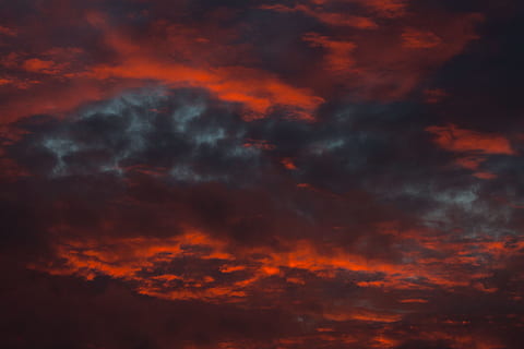red clouds, red, black, clouds, Dark Sky, cloud, sky, sunset, twilight, nature, cloud - Sky, weather, cloudscape, dusk, blue, outdoors, backgrounds, dramatic Sky, scenics, dark, summer, beauty In Nature, overcast, orange Color, light - Natural Phenomenon, sunlight, no people, scenics - nature, storm, tranquility, abstract, night, abstract backgrounds, ominous, 4K, CC0, public domain, royalty free