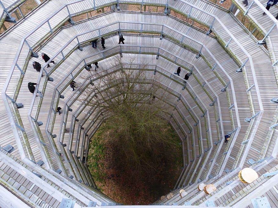 rügen, mareig, torre, arquitectura, estructura construïda, vista d’angle alt, modern, a l'interior, cap gent, patró, ciutat, dia, forma geomètrica, planta, viatjar, destinacions de viatge, forma, cercle, metall, turisme, disseny, sostre, 2K