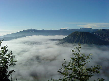 mount, skal, brom, Sky, vulkan, bjerg, vulkansk landskab, natur, røg - fysisk struktur, udendørs, skønhed i naturen, scenics - natur, himmel, rolig scene, ikke-urbane scene, geologi, ro, ingen mennesker, jord, træ, miljø, idyllisk, rejsemål, fysisk geografi, vulkansk krater, magt i naturen, 1080P, CC0, offentligt domæne, royaltyfrie