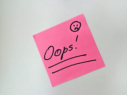 růžový, Černá, oops!, tištěny, lepkavý, Poznámka, oops, překvapení, lepící poznámkové papírky, smajlík, západní skript, text, uvnitř, sdělení, růžová barva, studio shot, detail, nikdo, papír, stálý život, bílé pozadí, emoce, lepicí poznámky, jeden objekt, pozitivní emoce, rukopis, připomínka, kopie prostor, vysoký úhel pohledu, zpráva, 2K, CC0, veřejná doména, bez autorských práv