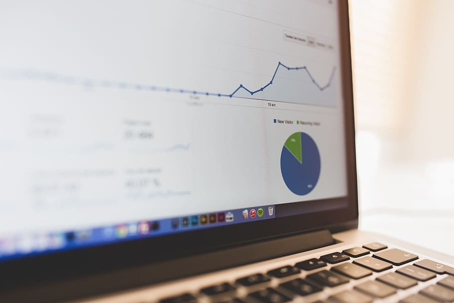 turned, laptop computer, computer, summary, chart, business, seo, growth, technology, communication, data, finance, wireless technology, no people, laptop, close-up, diagram, corporate business, graph, indoors, computer equipment, connection, number, text, economy, report, 5K