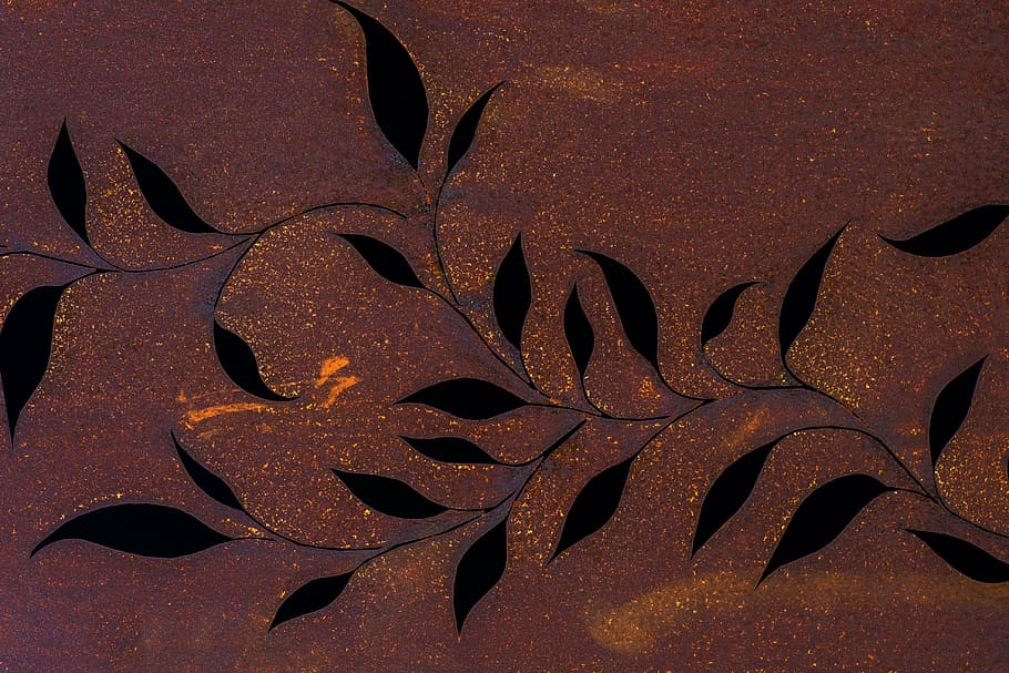 tessile rosa, struttura, modello, sfondo, grano, parete, metallo, Aperto, astratto, modulo, Marrone, sfondi, le foglie, pianta, lamiera d'acciaio, arte, castano dorato, arrugginito, solido, parte vegetale, foglia, avvicinamento, fotogramma intero, creatività, nessuno, natura, arte e artigianato, giorno, all'aperto, colore nero, design, luce del sole, concentrarsi sulle conoscenze acquisite, rappresentazione animale, mestiere, animale, motivo floreale, 4K