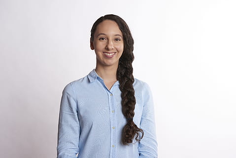 woman, wearing, light, blue, dress shirt, Corporate, Executive, smiling, lady, confident, successful, girl, business, office, person, business woman, female, young, professional, businesswoman, success, woman business, work, worker, company, attractive, job, employee, entrepreneur, adult, workplace, modern, portrait, bold, self-reliant, convinced, sure, brave, assured, positive, happy, welcome, businessperson, certain, secure, self-assured, self-sufficient, hopeful, expression, hiring, job interview, small business, client, mentor, human resources, project management, time management, millennials, looking at camera, waist up, one woman only, adults only, white background, one person, front view, happiness, studio shot, indoors, standing, hair, copy space, hairstyle, women, long hair, young women, cut out, young adult, emotion, beautiful woman, 5K