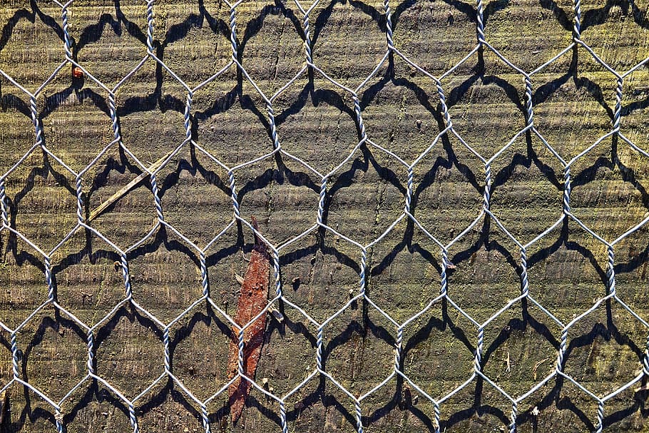 embolic de cables, cable, malla, xarxa, malla de jardí, antilliscant, patró, tanca, marc complet, metall, tanca d'enllaç de cadena, seguretat, fons, barrera, límit, cap gent, protecció, dia, naturalesa, primer pla, arquitectura, a l'aire lliure, estructura construïda, exterior de l'edifici, centrar-se en primer pla, 4K