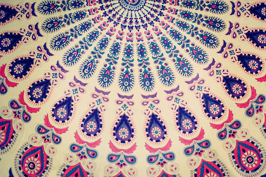 blanc, blau, rosa, obra de mandala, mandala, obra d'art, decoració, tèxtil, patró, cultura indígena, ornamentat, cultures, resum, islam, cultura asiàtica oriental, fons, motiu floral, marc complet, primer pla, cap gent, biologia, a l'interior, disseny, art i artesania, multicolor, vista d’angle alt, moda, artesania, creativitat, alimentació saludable, forma, 1080P