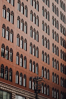foto, alto, edificio, Marrone, beige, calcestruzzo, costruzione, giorno, finestra, facciata, filo, mattone, architettura, esterno dell'edificio, scena urbana, New York City, struttura costruita, appartamento, città, manhattan - new york city, all'aperto, Palazzo residenziale, vita di città, di fila, fotogramma intero, quartiere residenziale, nessuno, sfondi, Inquadratura dal basso, luce del sole, natura, ripetizione, fianco a fianco, casa a schiera, 4K, CC0, dominio pubblico, privo di copyright