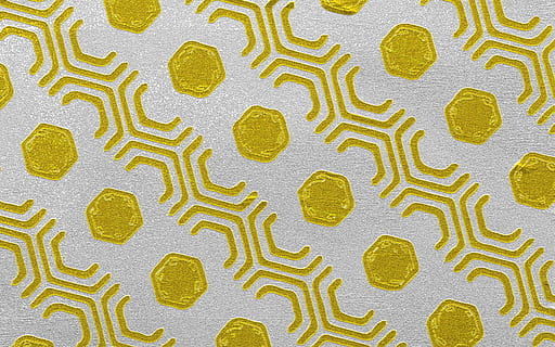 abstract, achtergrond, zeshoeken, meetkundig, kleding stof, inpakpapier, achtergronden, metalen, patroon, hand getekend, structuur, olieverf, verf, ruw, luxe, stoer, kaart, artistiek, volledig kader, binnenshuis, geel, geen mensen, detailopname, papier, ontwerp, getextureerde, vergroting, herhaling, wetenschap, vorm, studio opname, eten en drinken, levendige kleuren, groene kleur, bloemenpatroon, 4K, CC0, publiek domein, royaltyvrij