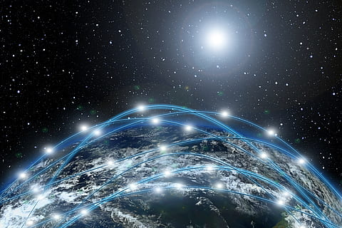 world globe illustration, network, astronomy, planet, space, galaxy, a journey of discovery, universe, background, futuristic, night, star - space, illuminated, sky, nature, no people, glowing, science, outdoors, light - natural phenomenon, star, star field, long exposure, planet - space, beauty in nature, moon, low angle view, milky way, space and astronomy, bright, 5K, CC0, public domain, royalty free