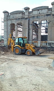 rendegraver, blandet, arbejde, maskine, industri, byggebranchen, byggeplads, maskineri, arbejder, bygget struktur, udstyr, byggemaskiner, bygning - aktivitet, arbejdsplads, forretning, arkitektur, bulldozer, land køretøj, earth mover, dag, transportform, transportmidler, udvikling, bygning udvendig, konstruktion køretøj, himmel, ingen mennesker, udendørs, ufuldstændig, byggemateriale, industrielt udstyr, beton, 2K, CC0, offentligt domæne, royaltyfrie