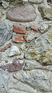 paret, pedra, maons, color, textura, sassi, roques, edifici, guix, rock - object, material de pedra, antic, aspre, arquitectura, estructura construïda, sòlid, funció de construcció de parets, cap gent, dia, marc complet, patró, fons, paret de pedra, resistent, a l'aire lliure, pedra - objecte, vell, primer pla, maó, deteriorament, concret, arruïnat, 4K, CC0, domini públic, lliure de regalies