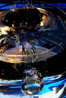apă, fontaine, dop, scoateți fișa, Frisch, clar, caracteristică de apă, umed, spray, lichid, a închide, albastru, nici o persoana, gustare, reflecţie, băutură, natură, încrețit, mancare si bautura, sticlă, echipamente de uz casnic, mişcare, prospeţime, în interior, pahar de băut, cădere, cadru complet, puritate, concentric, 1080P, CC0, domeniu public, fără drepturi de autor