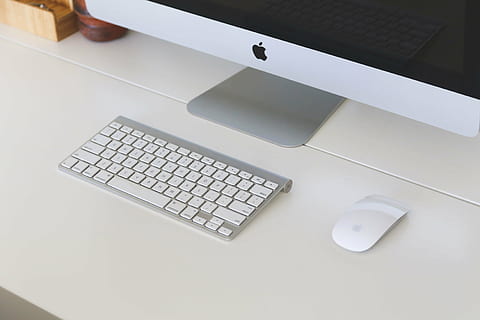 magic keyboard, magic mouse, white, surface, imac, mac, computer, desktop, keyboard, mouse, office, desk, business, technology, computer keyboard, indoors, desktop pc, no people, place of work, computer equipment, communication, connection, table, wireless technology, human body part, high angle view, computer mouse, human hand, close-up, computer monitor, people, furniture, hand, 4K, CC0, public domain, royalty free