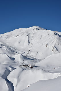winter, skiloop, skiën, Samnaun, sneeuw, Zwitserland, wintersport, startbaan, koude temperatuur, hemel, schoonheid in de natuur, berg-, rustige scène, scenics - natuur, witte kleur, kalmte, heldere lucht, dag, blauw, niet-stedelijke scène, geen mensen, natuur, met sneeuw bedekte berg, milieu, idyllisch, bergtop, 5K, CC0, publiek domein, royaltyvrij