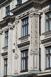 bygning, grå, vinduer, Danmark, gammel, hus, arkitektur, bygning udvendig, facade, vindue, bygget struktur, ingen mennesker, fortiden, arkitektoniske kolonne, historie, dag, lav vinkel visning, udsmykkede, indgang, fuld ramme, Kunst og håndværk, skulptur, rejsemål, udendørs, regering, klassisk stil, 5K, CC0, offentligt domæne, royaltyfrie