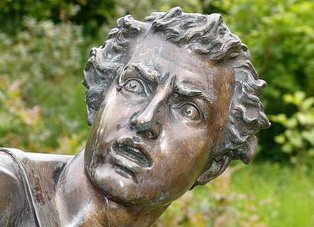 bronz heykel, adam, yüz, portre, ifade, duygu, dramatik, korku, heykel, temsil, Sanat ve zanaat, kapatmak, ön plana odaklanmak, insan temsili, gün, insansız, yaratıcılık, açık havada, erkek benzerliği, memeli, zanaat, hayvan yaban hayatı, doğa, bitki, 2K