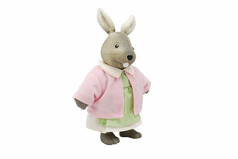 bunny, cute, easter bunny, pink, plush toy, rabbit, stuffed animal, toy, rabbit - Animal, small, easter, white background, studio shot, representation, animal representation, indoors, mammal, cut out, childhood, animal, full length, copy space, holiday, stuffed toy, celebration, warm clothing, softness, 1080P, CC0, public domain, royalty free
