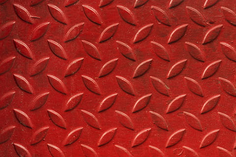 rot, Metalldiamant, überzogen, Oberfläche, Textur, treten, Muster, symmetrisch, Hintergründe, Vollbild, texturiert, Nahansicht, keine Leute, drinnen, braun, Leder, Stillleben, abstrakt, Wiederholung, Metall, extreme Nahaufnahme, Design, Sitz, Tag, Wandbau - Funktion, alt, 4K, CC0, gemeinfrei, lizenzfrei