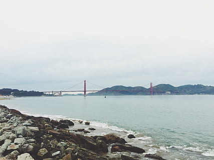 altın, kapı köprüsü, golden gate köprüsü, San Francisco, deniz, San Francisco Eyaleti, ünlü mekan, köprü - insan yapımı yapı, asma köprü, Kaliforniya, mimari, Su, taşımacılık, San Francisco - Kaliforniya, kıyı şeridi, gökyüzü, açık havada, gün, huzur, köprü, bağ, yapılı yapı, doğa, Kaya, insansız, katı, kaya - nesne, seyahat yerleri, manzaralar - doğa, doğada güzellik, Defne, 2K, CC0, kamu malı, telif ücretsiz