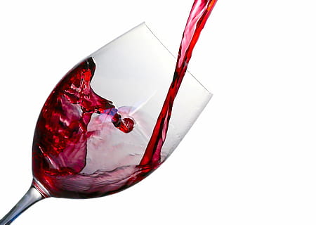 wine glass, filled, wine, splash, glass, red, alcohol, drink, liquid, beverage, bar, spill, pour, wine-glass, splashing, wineglass, white background, refreshment, food and drink, studio shot, red wine, pouring, cut out, no people, indoors, transparent, close-up, copy space, drinking glass, crystal glassware, 2K, CC0, public domain, royalty free