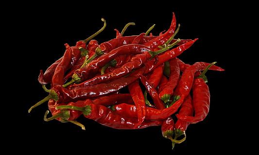 Peperoni, rot, Scharf, bunt, Frische, Essen und Trinken, Lebensmittel, Studioaufnahme, schwarzer Hintergrund, drinnen, Meeresfrüchte, Krebs, Nahansicht, keine Leute, Chili-Pfeffer, Tier, Wohlbefinden, würzen, Tierthemen, Pfeffer, Klaue, Tierwelt, Stillleben, 1080P, CC0, gemeinfrei, lizenzfrei