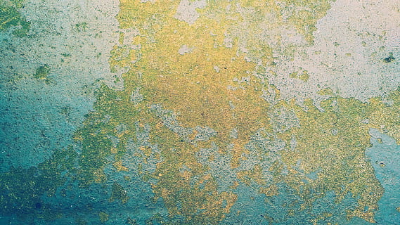 gray, green, surface, abstract, backdrop, background, blue, concrete, cracked, cracks, distressed, floor, gold, grey, material, rough, scratched, stone, structure, texture, urban, wall, wallpaper, backgrounds, textured, pattern, painted image, no people, pastel colored, close-up, day, full frame, weathered, wall - building feature, old, built structure, damaged, run-down, architecture, dirty, decline, green color, deterioration, outdoors, lichen, 5K, CC0, public domain, royalty free