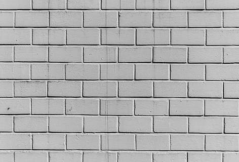 weiße Mauer, Backstein, Wand, grau, Textur, Block, Gebäude, Mauerwerk, Hintergründe, Muster, Wandbau - Funktion, die Architektur, Zement, Beton, Vollbild, gebaute Struktur, texturiert, keine Leute, Geometrische Figur, Wiederholung, Design, Ziegelwand, gestalten, Rechteck, Tag, Nahansicht, weiße Farbe, in einer Reihe, 4K, CC0, gemeinfrei, lizenzfrei